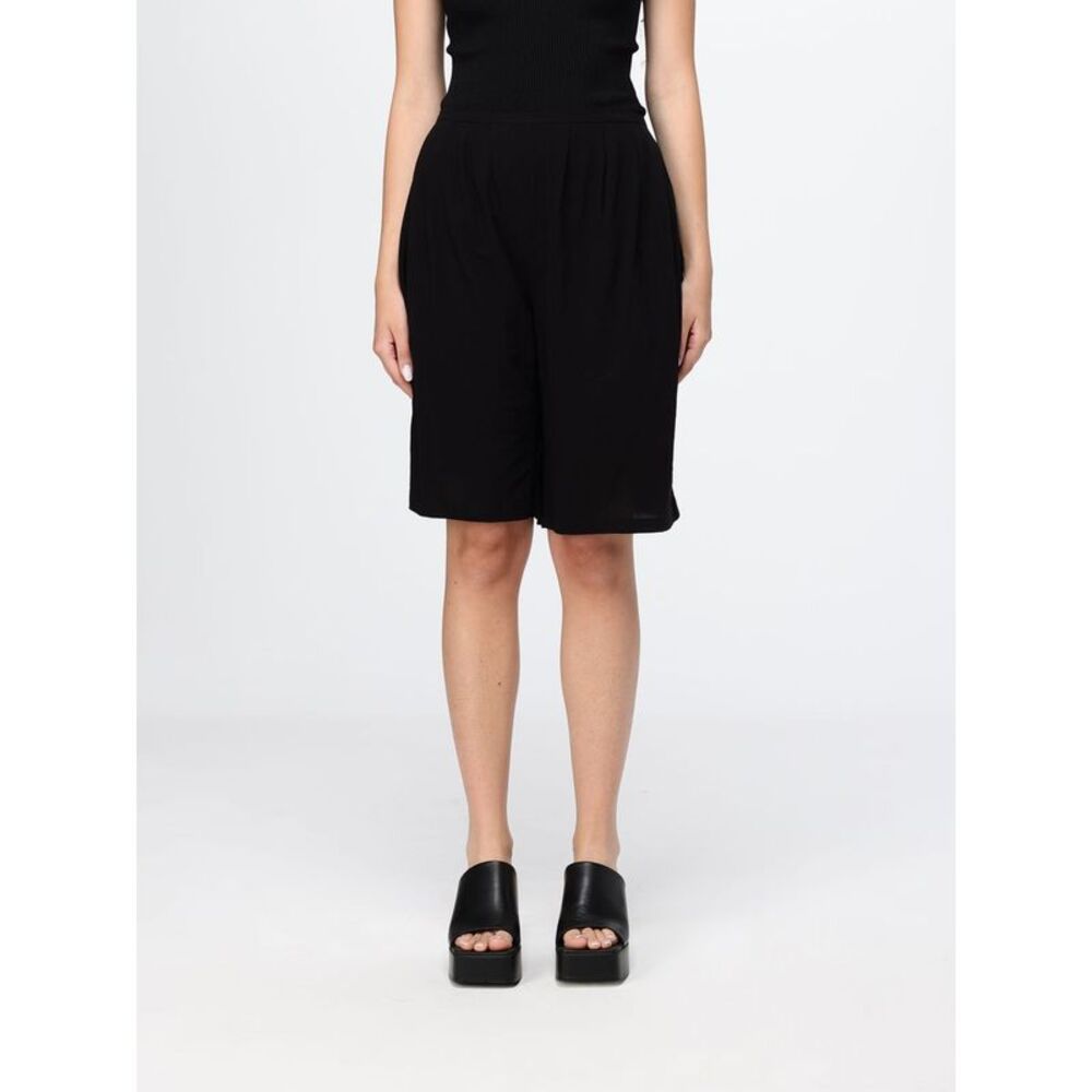 Khaite Women Khaite High-Waisted Knee-Length Cotton Shorts